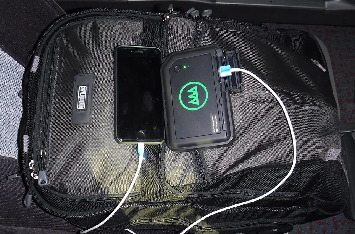 Gnarbox Backing up Phone