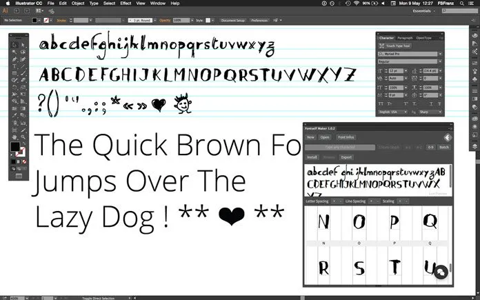 Create-fonts