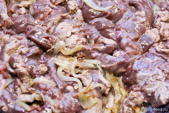 Stroganoff liver