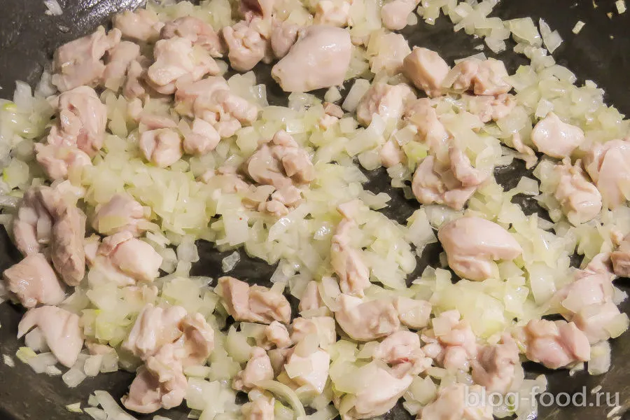 Paella with prawns in Andalusian style