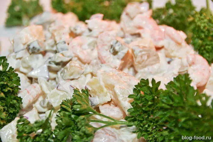 Shrimp salad