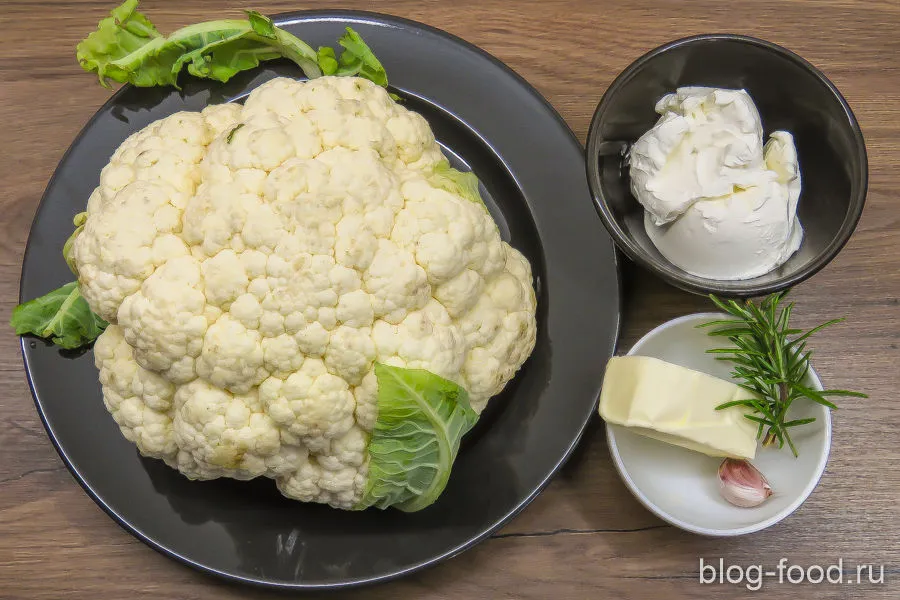 Appetizer of cauliflower