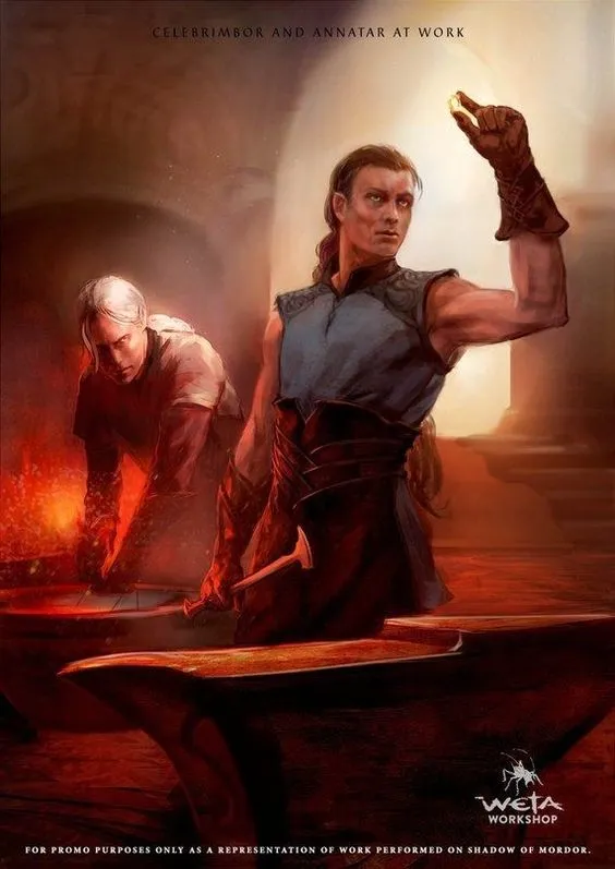 leepacejustawesome3: âCelebrimbor and Annatar from Shadow of Mordor. â