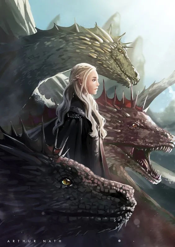 arthur-nath: âMother of Dragons Excited for the new season of Game of Thrones! â