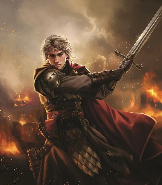 Aegon de la casa Targaryen, primero con el nombre,            el conquistador de westeros, rey de los Andalos, los Roynar, y los Primeros Hombres, seÃ±or de los 7 Reynos, protector del reyno, y jinete de Balerion                   el terror negro.