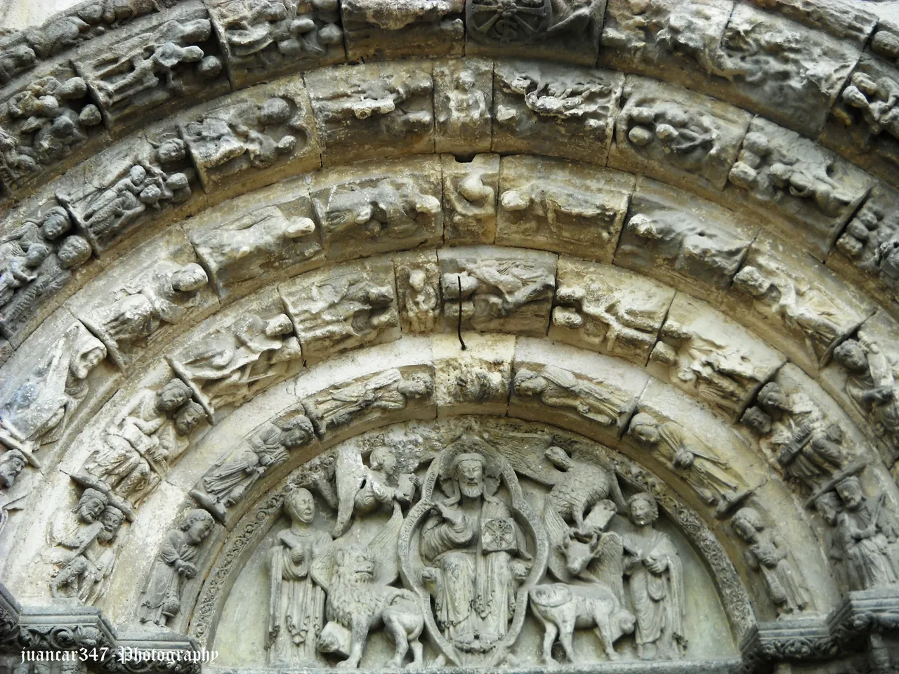 Vision of the Main Portal of the church of San Miguel