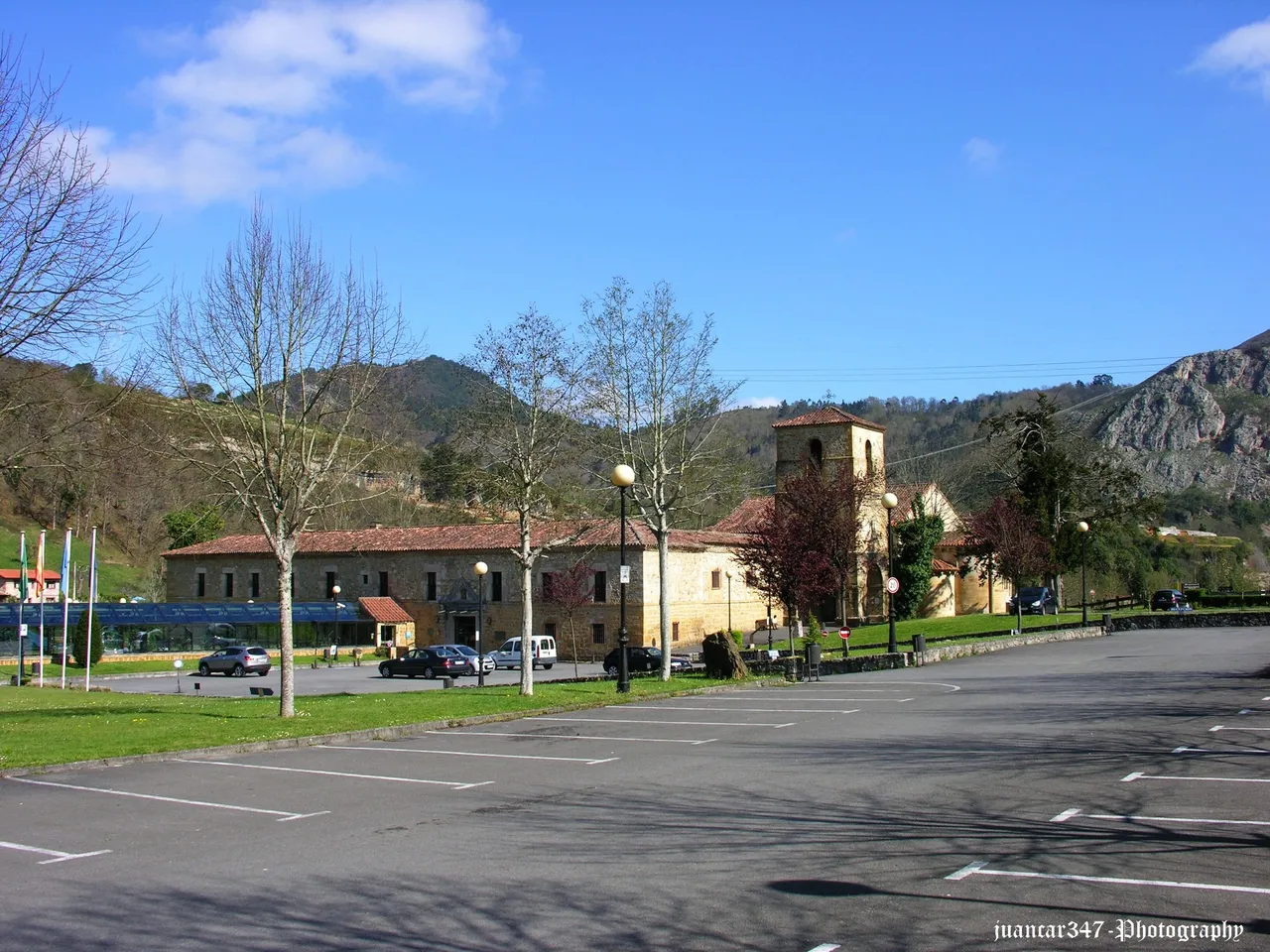 Former monastery of San Pedro, current National Hoster of Cangas