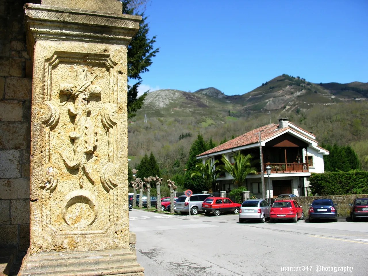 Cangas de Onís panoramic