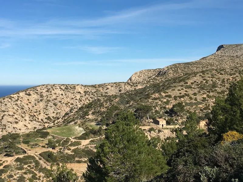 Blick auf La Trapa