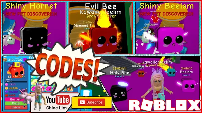 Roblox Bubble Gum Simulator Gameplay! 6 CODES That gives 60 minutes of 2X Hatch Speed and 2X Luck!