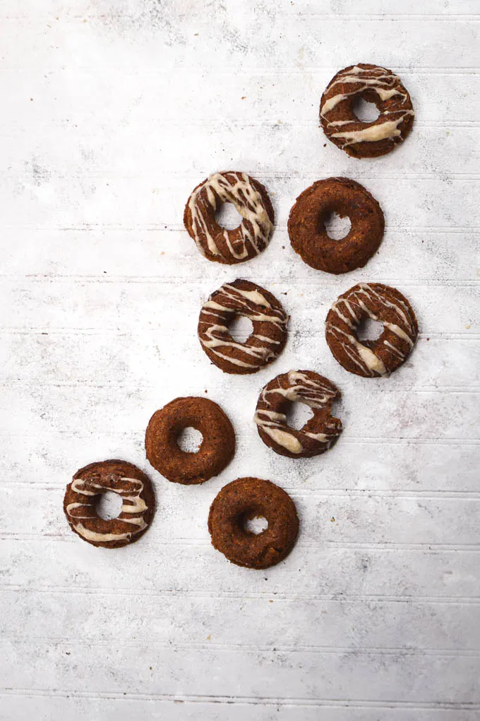 Carrot Cake Baked Doughnuts with Maple Coconut Icing (Vegan) (4).jpg