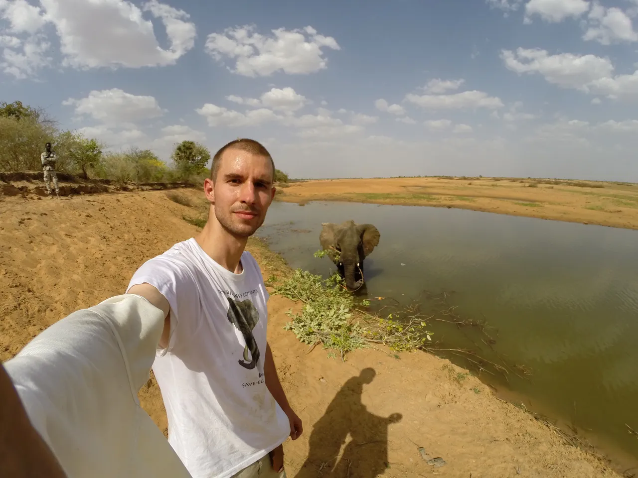 2.1 Poaching,feeding the injured female elephant Arthur Chad, 2017.jpg