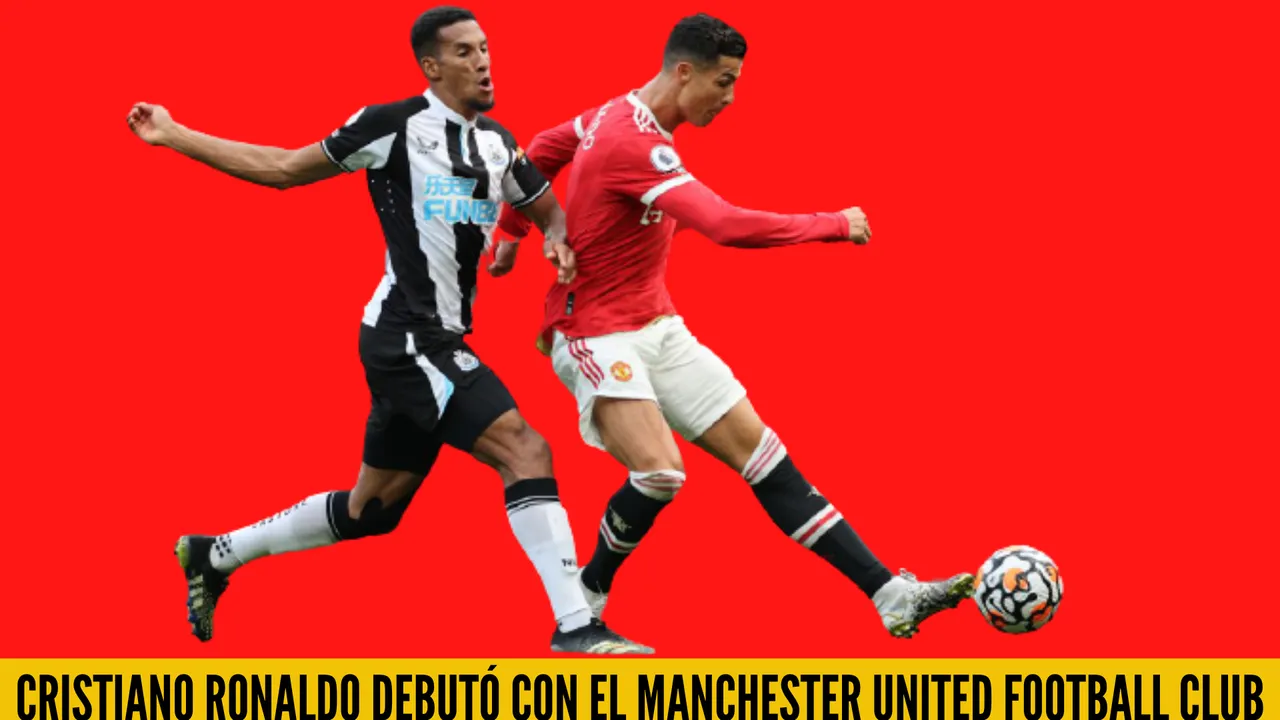 cristiano ronaldo debutó con elManchester United Football Club (1).png