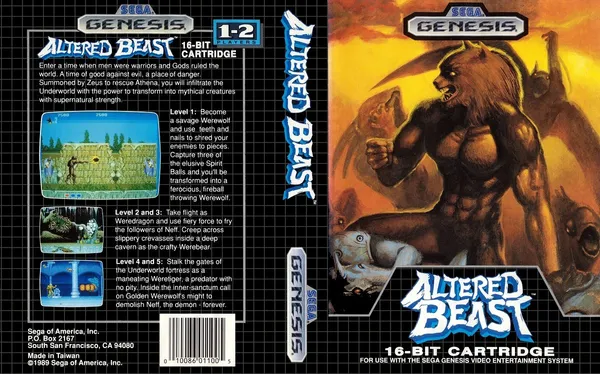 Altered Beast - The Classic Gaming Bible