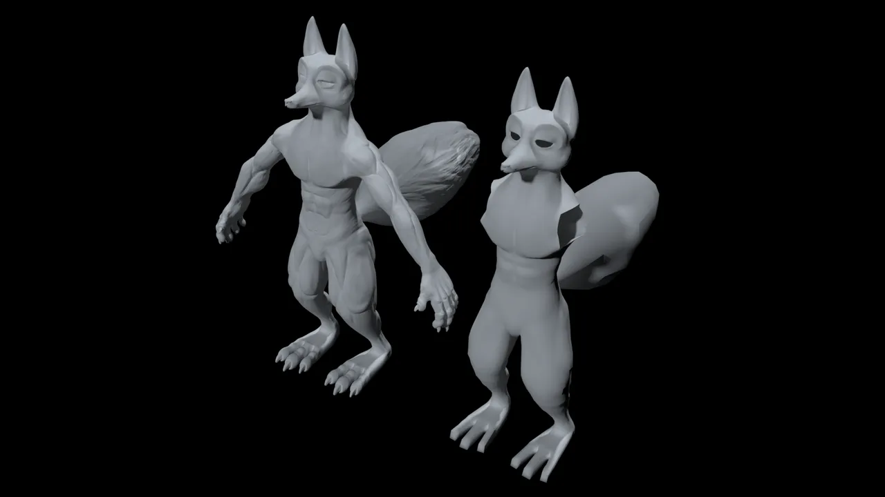 Front Of Model