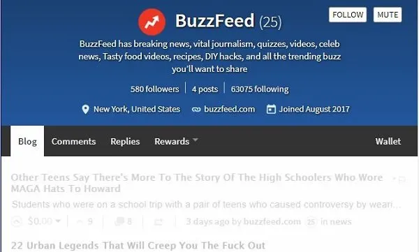 Buzzfeed -not