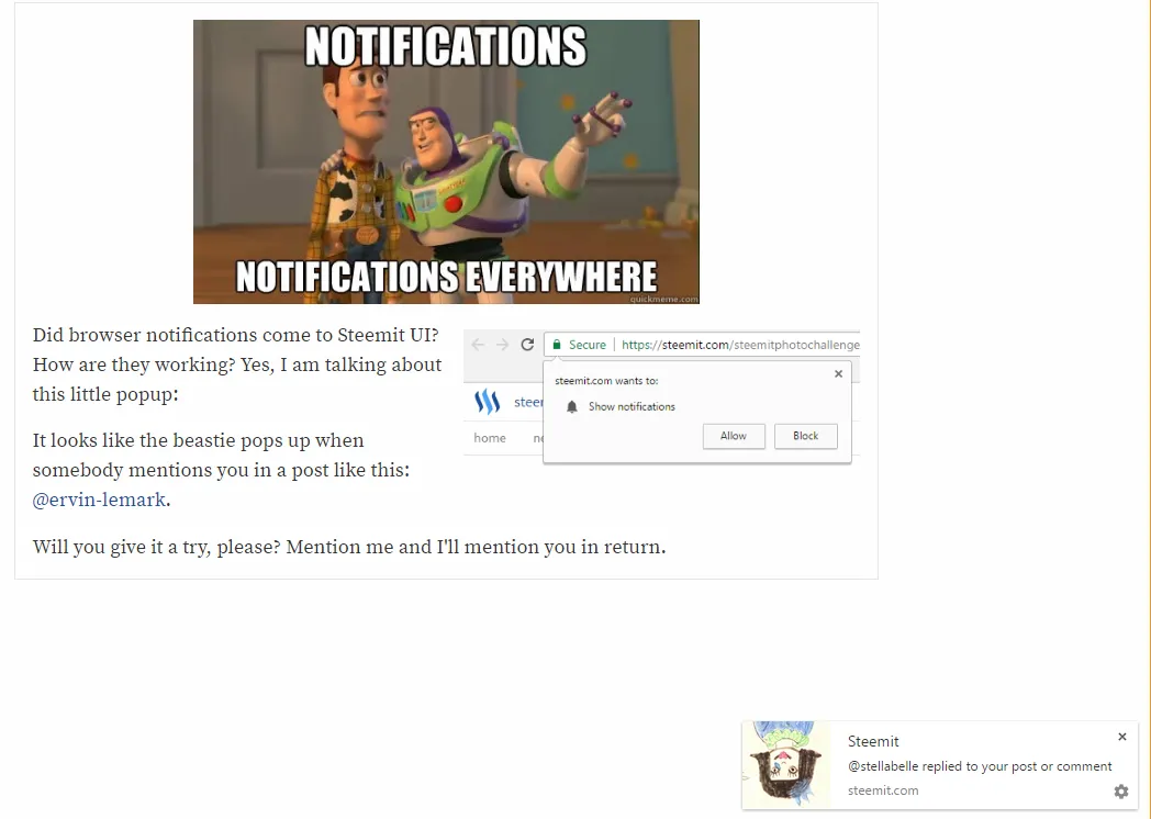 Notify Me Too