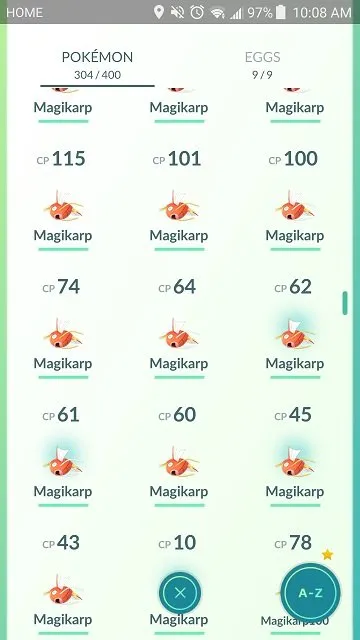 magikarps