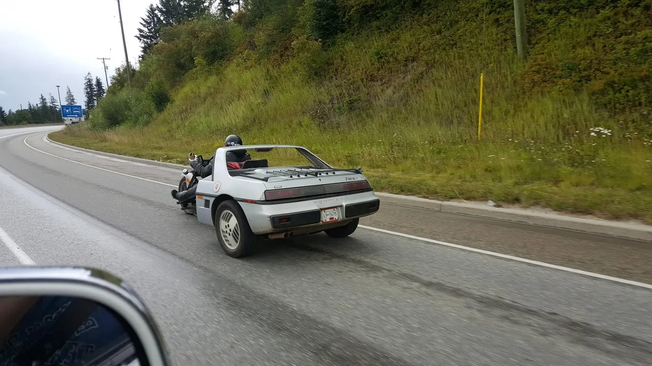 Pontiac Fiero Trike Motorcycle!