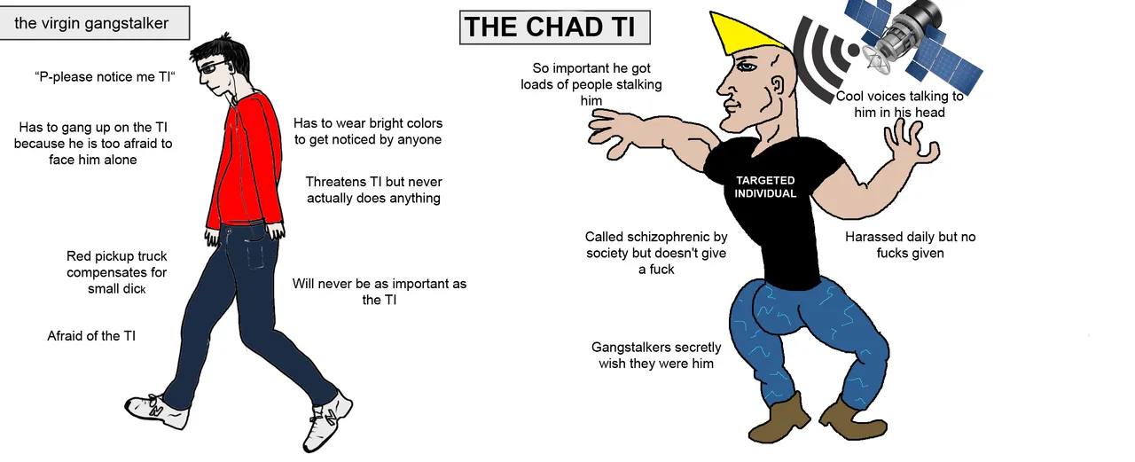 Virgin Gangstalker vs Chad TI.png