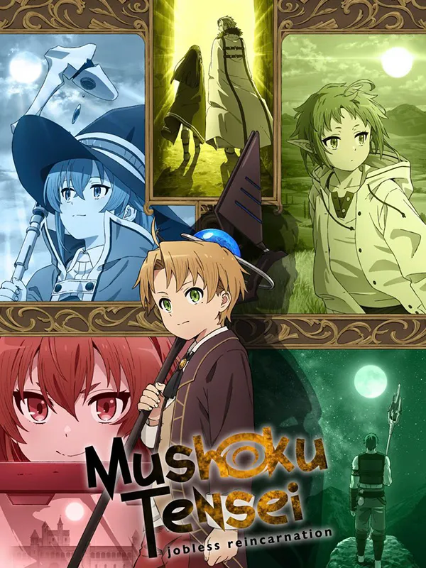 Aprendendo magia na marra!  Mushoku Tensei: Jobless Reincarnation