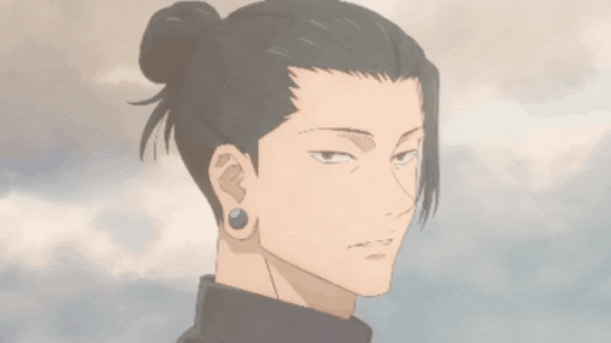 Draw with me Suguru Geto from JJK Bad boy version♡.gif