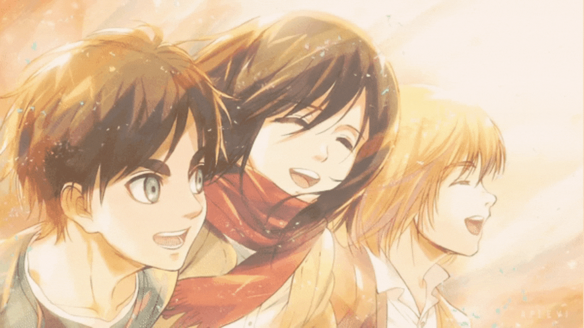 Draw with me some cute chibis of the EMA trio from Shingeki no Kyojin! (3).gif