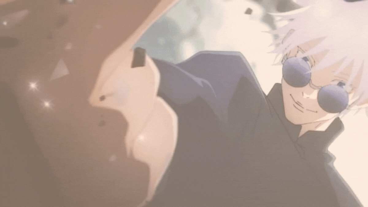 Drawing once again the strongest sorcerer, Gojo Satoru from JJK!♡.gif