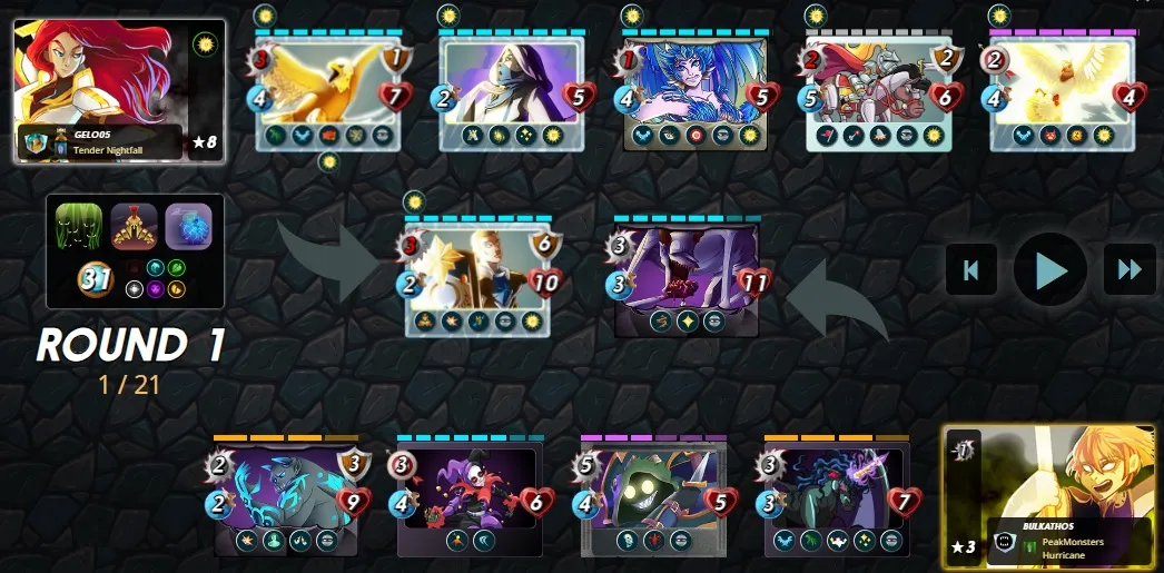 Alineacion battle mage secrets Lost Magic.jpg
