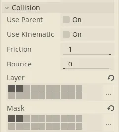 tilemap collision layers