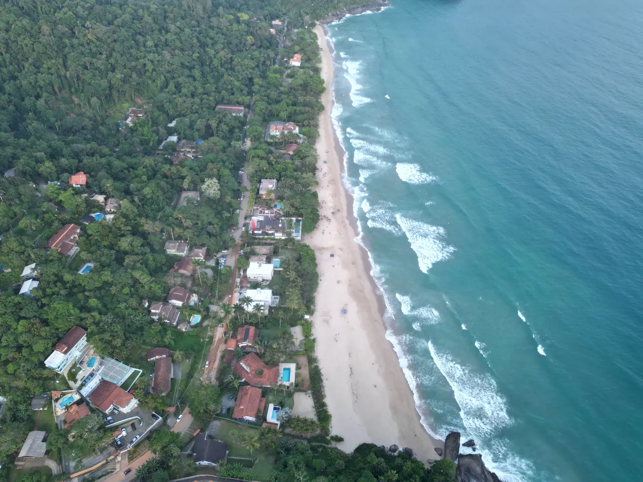 Praia vermelha do centro