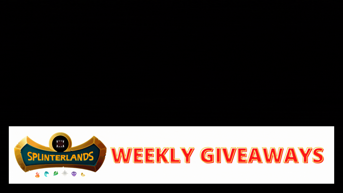 join our weekly giveaway by leaving any comment below