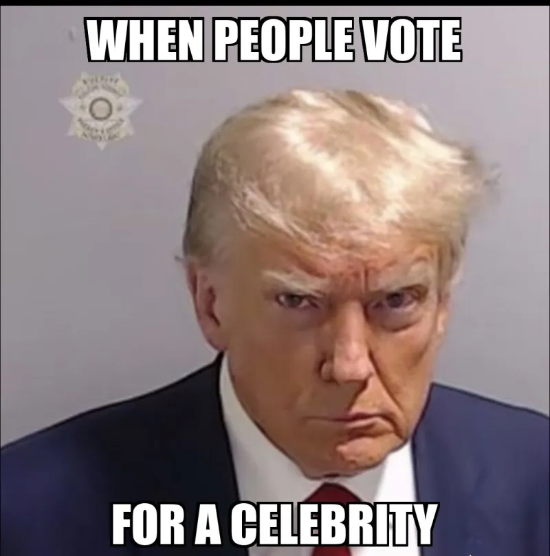 When people vote for a celebrity