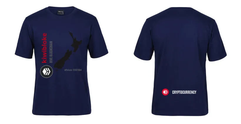 front - my totally newbie T-Shirt design - back