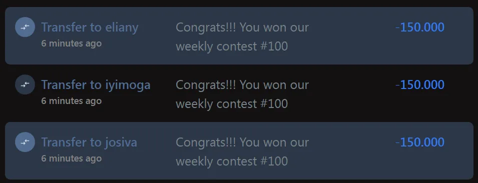 Ecency Points rewards QC Contest 100