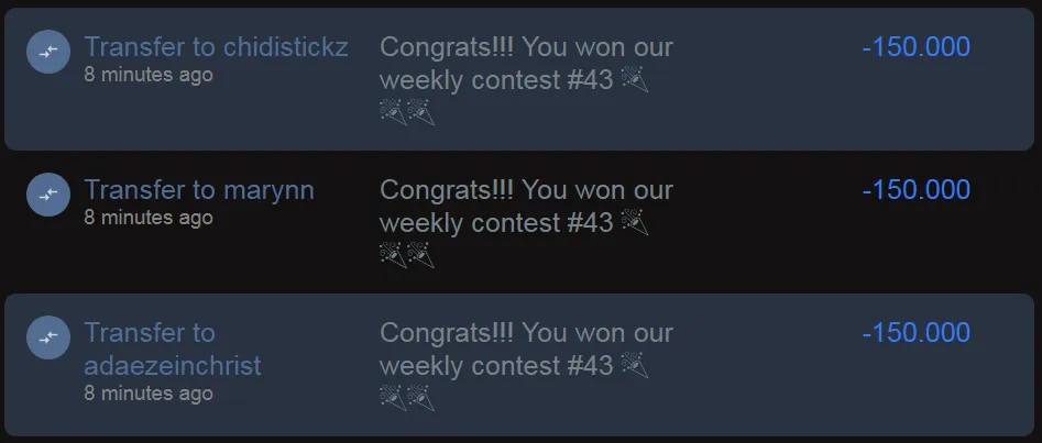Ecency Points rewards QC Contest 43