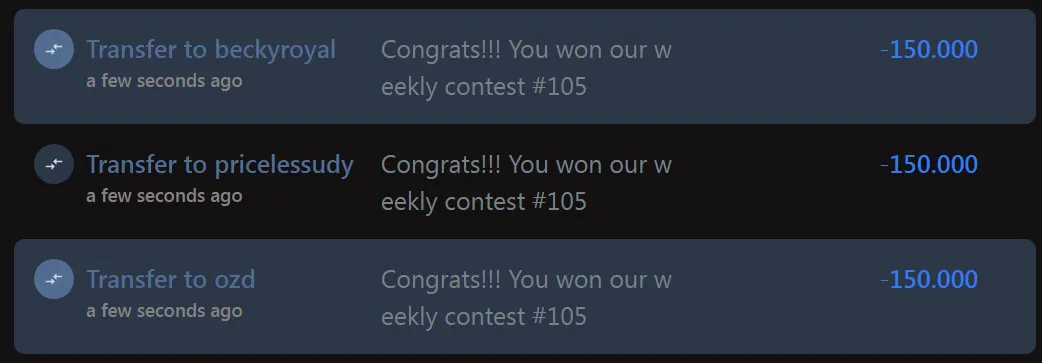 Ecency Points rewards QC Contest 105