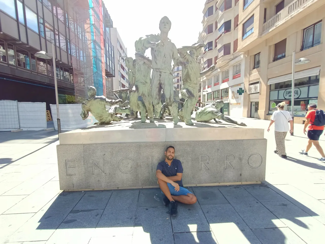 Monument to the Running of the Bulls - Pamplona