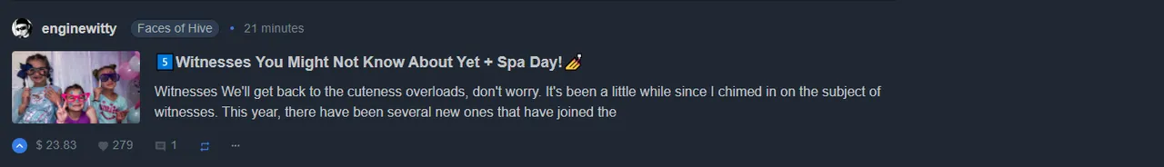 @enginewitty 5️⃣Witnesses You Might Not Know About Yet + Spa Day!