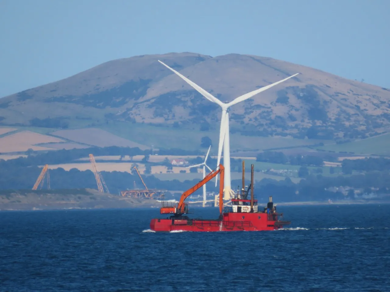kirkcaldy wind turbines and water crane.jpg