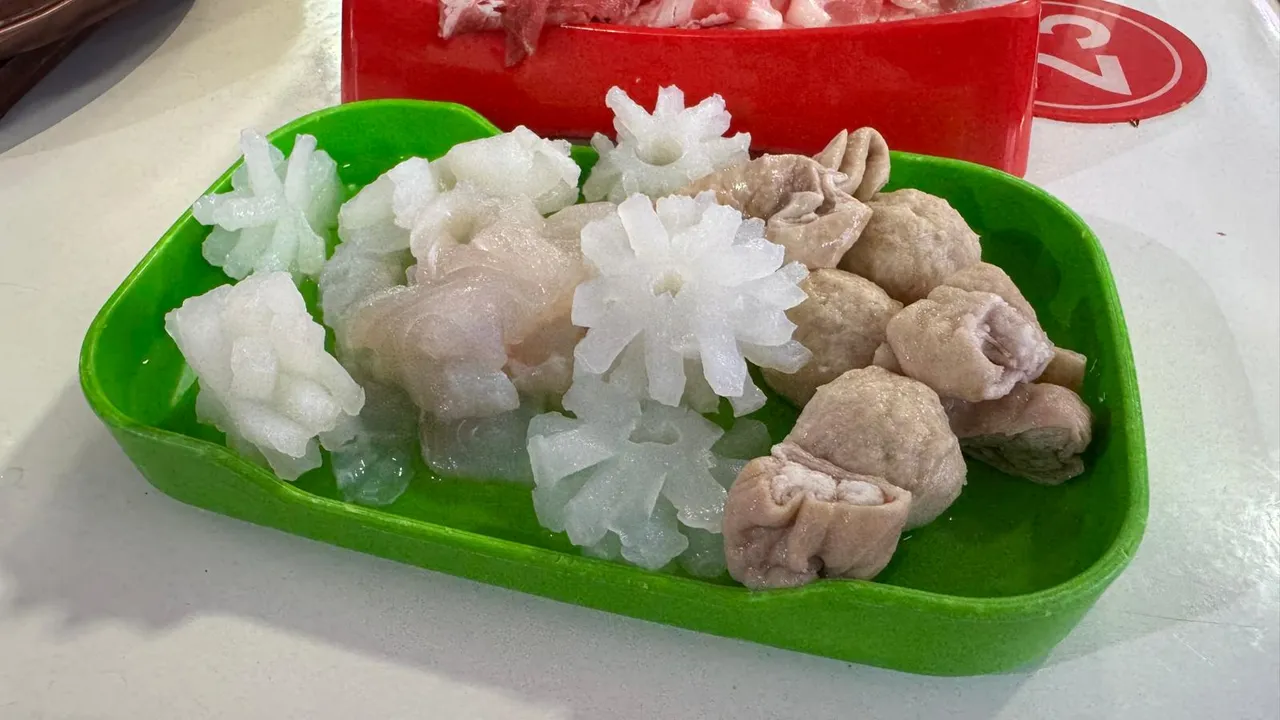 Squid and Pork Intestine