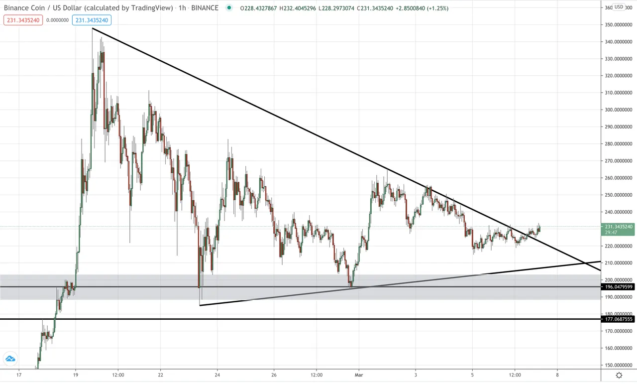 BNB Hourly