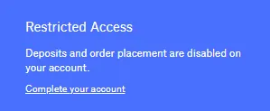 coinbase pro restricted