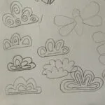 Rough sketches of clouds