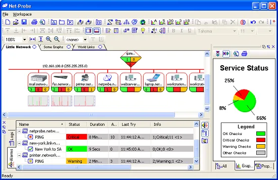 NetProbe Screenshot