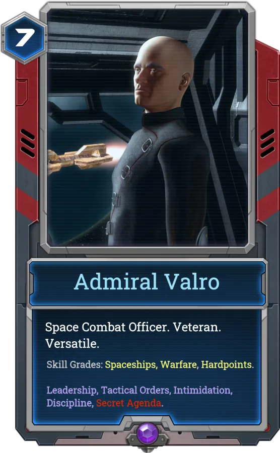 A superb military commander, but watch out for his possible 'Secret Agenda'.