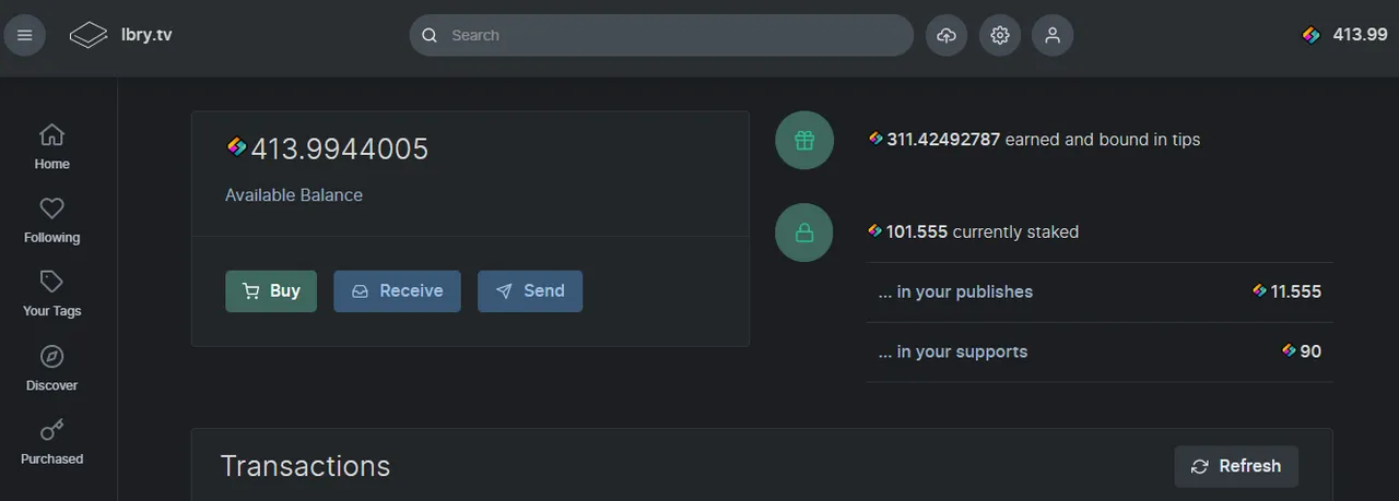 lbry earnings