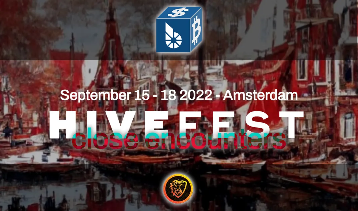 HiveFest banner with Blocktrades and LeoFinance logo