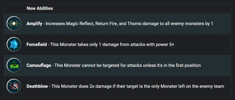New Abilities Introduced by Splinterlands