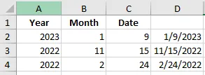 DATE function